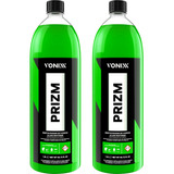 2- Restaurador Prizm Vonixx Limpa Vidros Tira Manchas 1,5l