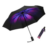 Paraguas De Viaje Resistente Al Viento Impermeable Y Con Pro