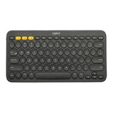 Teclado Logitech K380 Negro Inalambrico Qwerty