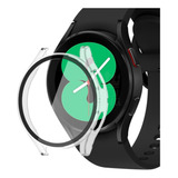 Case 360° Acrílica C/ Tela De Vidro Para Galaxy Watch4 40mm