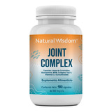 Natural Wisdom Joint Complex -  Glucosamina Condroitina Colageno Articulacion - 180u - Sin Sabor