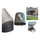 Vela Sombreadora Rectangular 2x4 Hdpe Gris