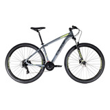 Bicicleta Aro 29 Oggi Hacker Hds 24v 2021 Tamanho Do Quadro 19   Cor Grafite/verde