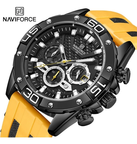 Reloj Hombre Deportivo Naviforce Original