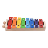 Teclas Compactas De Madera Glockenspiel Para Niños, Tamaño X