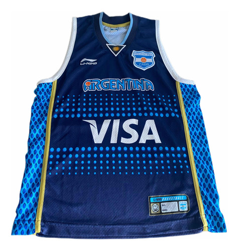 Camiseta Basquet Selección Argentina Original Lining Nba