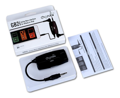 Interfaz Para Guitarra Y Bajo Cherub Gb2i Para iPhone Y iPad