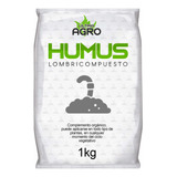 Humus Solido  1 Kg Lombriscompuesto Ultra Agro