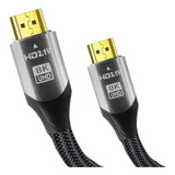 Cabo Hdmi 5m 8k 60hz Ultra Hd Gold 2.1 E 4k 120hz E 2k 240hz