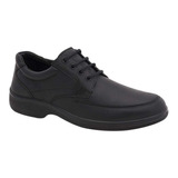 Zapato Confort Flexi 1607 Negro Caballero Moda Comodo Toño