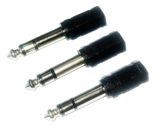 3 Adaptador De Audio Plug A Mini Plug Stereo