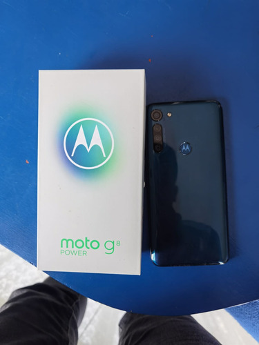  Moto G8 Power 64 Gb Capri Blue 4 Gb Ram Xt2041-4