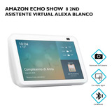 Amazon Echo Show 8 2nd Gen Asistente Virtual Alexa Blanco