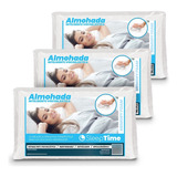 Combo X3 Almohadas Inteligentes 70x40 Seeptime Con Funda