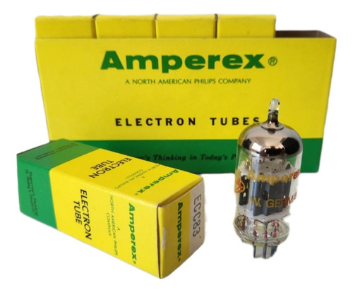 Válvula Amperex Ecc83 12ax7 Nos Nib