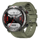 Relógio Inteligente Blackview Bvw50green W50 Lcd Smartwatch 1.96 Relógio Inteligente Masculino Army Green Bluetooth 5.3 Call