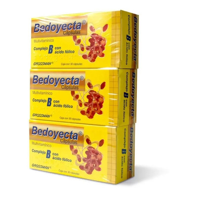 Multivitamínico Bedoyecta 3 Pack De 30 Caps C\u002Fu | Envío gratis