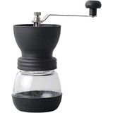 Moledor  De Café Molino Manivela Barista Hogar Vidrio Dx-02