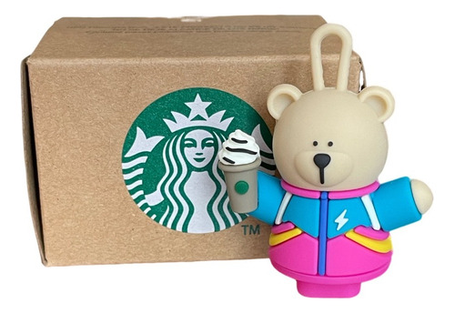 Oso Bearista Starbucks Retro Tapa Para Vasos Osito Stopper