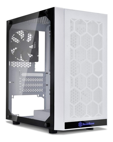 Gabinete Silverstone Blanco Sst-ps15w-g Micro-atx