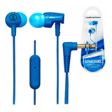 Auriculares In Ear + Microfono Audio Technica Ath-clr100isbl