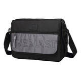 Morral Bandolera Carpetero Everlast Antirrobo 22196 Negro