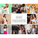 Pack800 Lightroom Presets Praia Festa Selfie Viagens Blogger