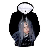 Sudadera Con Capucha Billie Eilish Sudadera Pelo Plata Entre