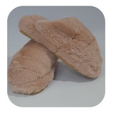 Pantuflas  Altas Chinela Piel Cerradas Lavables Mujer