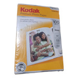 Papel Fotográfico Kodak Con 100 Piezas 4x6 