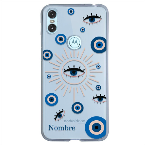 Funda Para Motorola Ojo Turco Personalizada Con Nombre