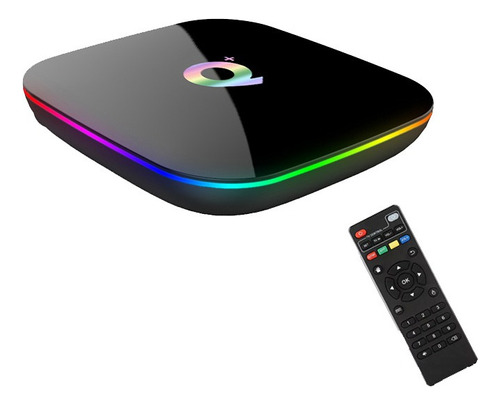 Android Smart Tv Box Colorlight 4g+64g Luces Coloridas