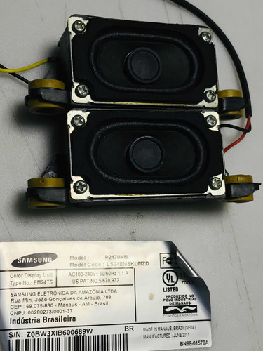 (#1328) Autofante Para Monitor Samsung P2470hn Original