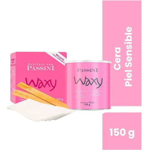 Cera Depilar Piel Sensible Waxy Crema Passini Epilatoria 