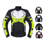 Chaqueta De Moto Para Hombre, Impermeable Y Con Protección C