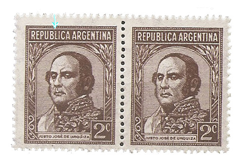 Argentina Gj 782 Variedad Catalogada Punto 365 P.41 Año 1935