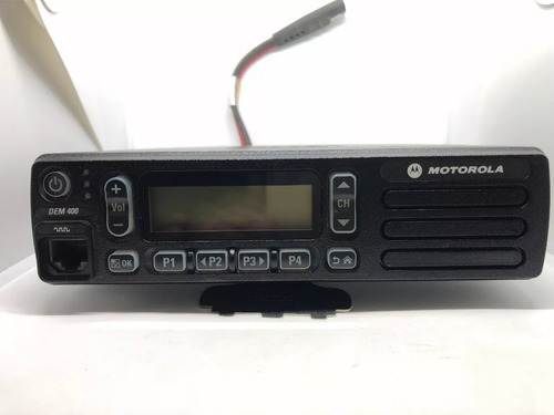 Rádio Motorola Dem400 Vhf Digital Móvel Ou Fixo Semi Novo