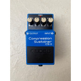 Pedal De Efeito Boss Compression Sustainer Cs-3  Compressor