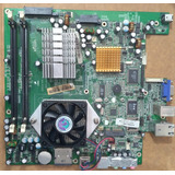 Kit Placa Mae Processador All In One Leader Tech Flat Q550-m