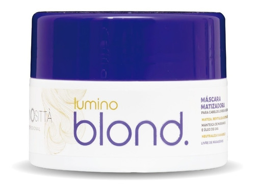 Máscara Matizadora Lumino Blond-loiros E Platinados 250 Ml