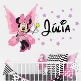 Adesivo Decorativo Minnie Fada Pequeno