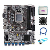 Placa Base B75 Eth Mining 12 Pcie A Usb Lga1155