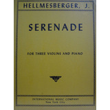 Partitura 3 Violinos E Piano Serenade - Hellmesberger, J.