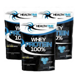 3x Whey Protein 100% Healthtime 900g (2,7kg)