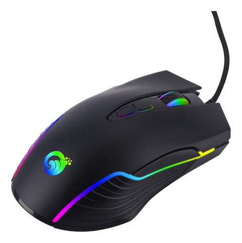 Dpi Ajustable Plug Play Pc Usb Rgb Light Wired Gaming Mouse