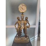 Reloj De Sobremesa Decorativo Con Pendulo Réplica Antiguo