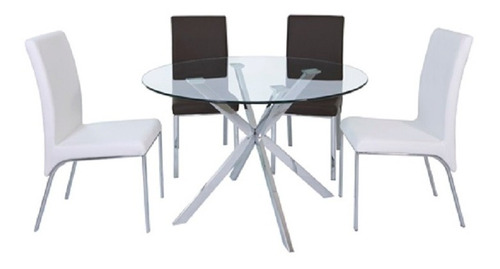 Mesa De Comedor Estrella Redondo Këssa Muebles