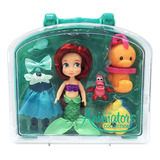 Disney Animators Set De Juego Miniatura Ariel La Sirenita.