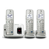 Telefone Panasonic Kx-tge260 Sem Fio 3 Bases Secretária/id