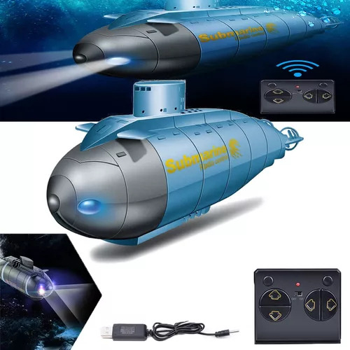 Mini Barco Submarino Rc Con Control Remoto De 2.4 G, Juguete